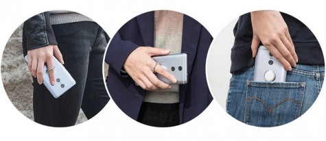 Держатель Ring Round type slip phone holder Grey 1162000044